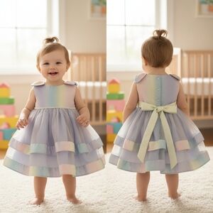 Fun and Colorful Blueberi Boulevard Girls Dress - Size 5!